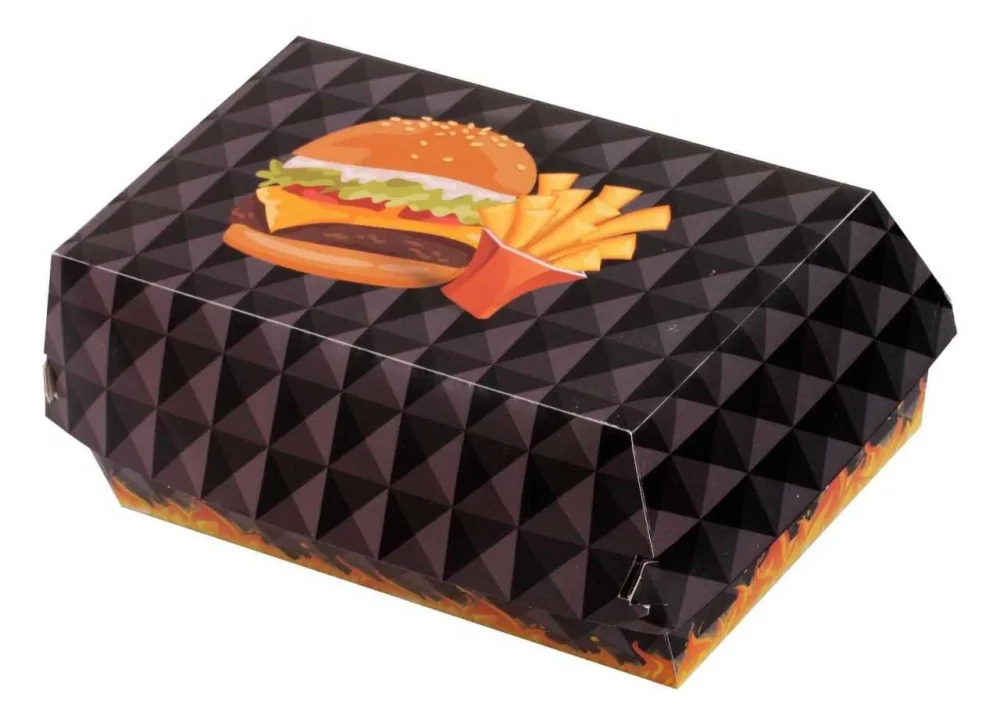 İKİLİ BURGER KARTONU 100 ADET