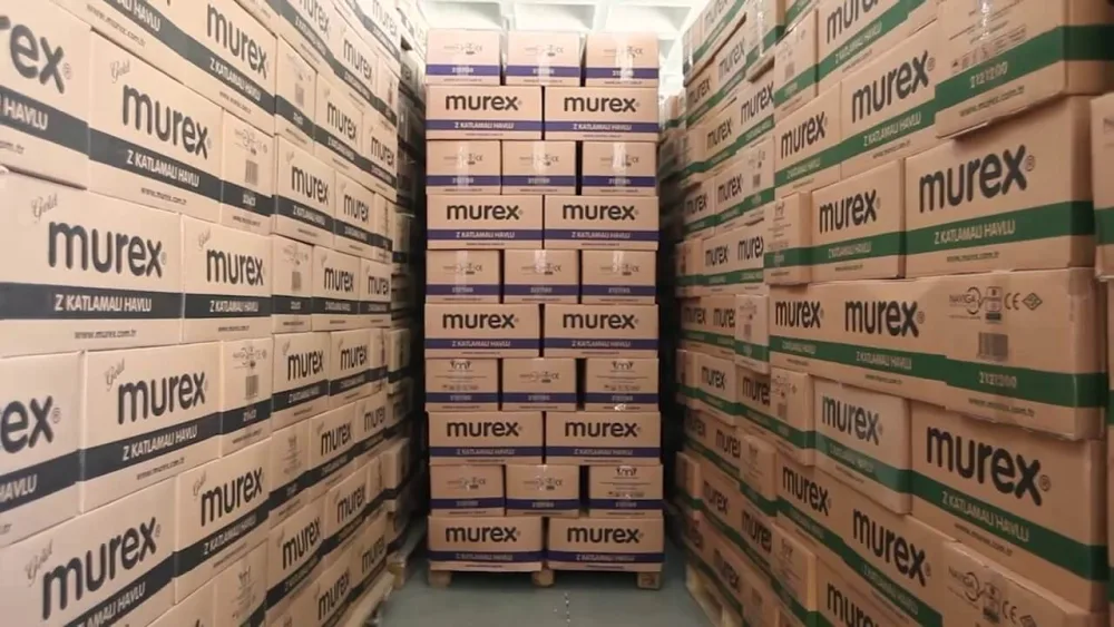 Z HAVLU **MUREX** 200 lü x 12 paket  2400 YAPRAK HAVLU